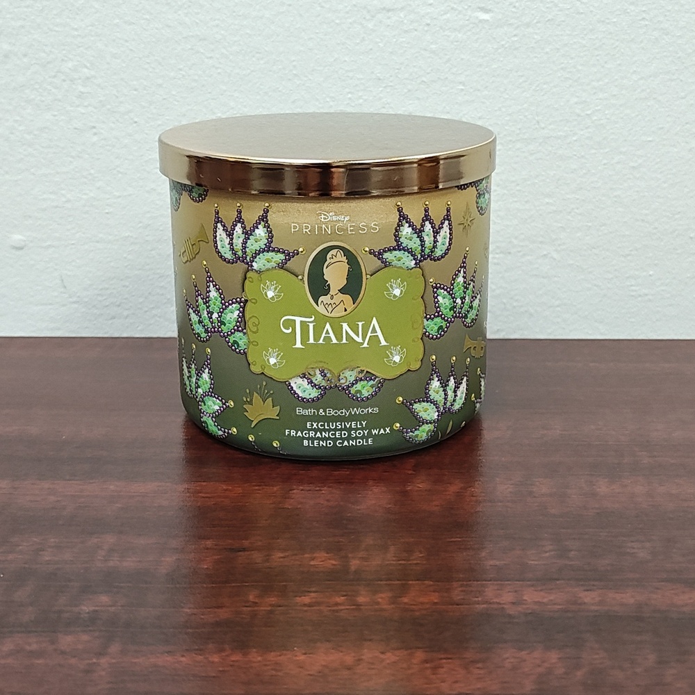 Bath & Body Works TIANA DISNEY PRINCESS COLLECTION 3-Wick Candle